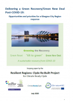 Delivering a Green New Deal post COVID-19 – Opportunities and priorities for a Glasgow City Region response