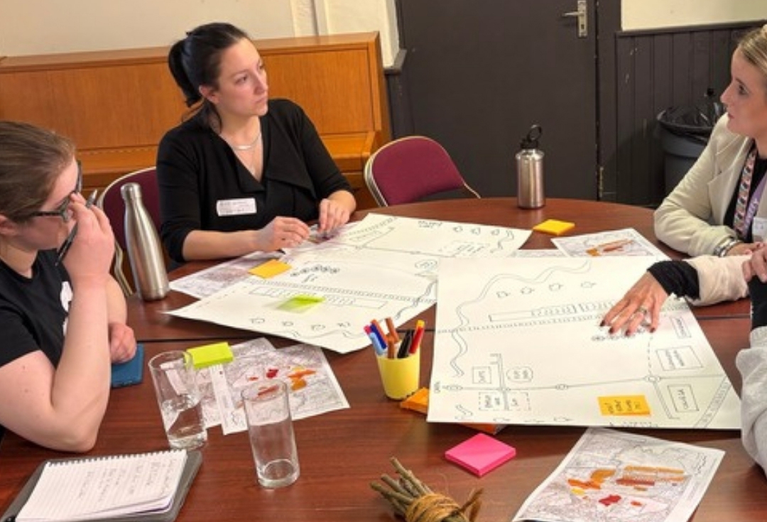 Participants at the Ravenscraig workshop